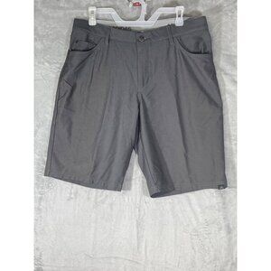 Adidas Gray mens size 34 shorts performance casual wear and athletic